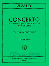 Concerto in A minor, RV 540